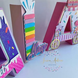 3D Alphabet SVG Templates A-Z | Paper Letters & Numbers (PDF, DXF) image 11
