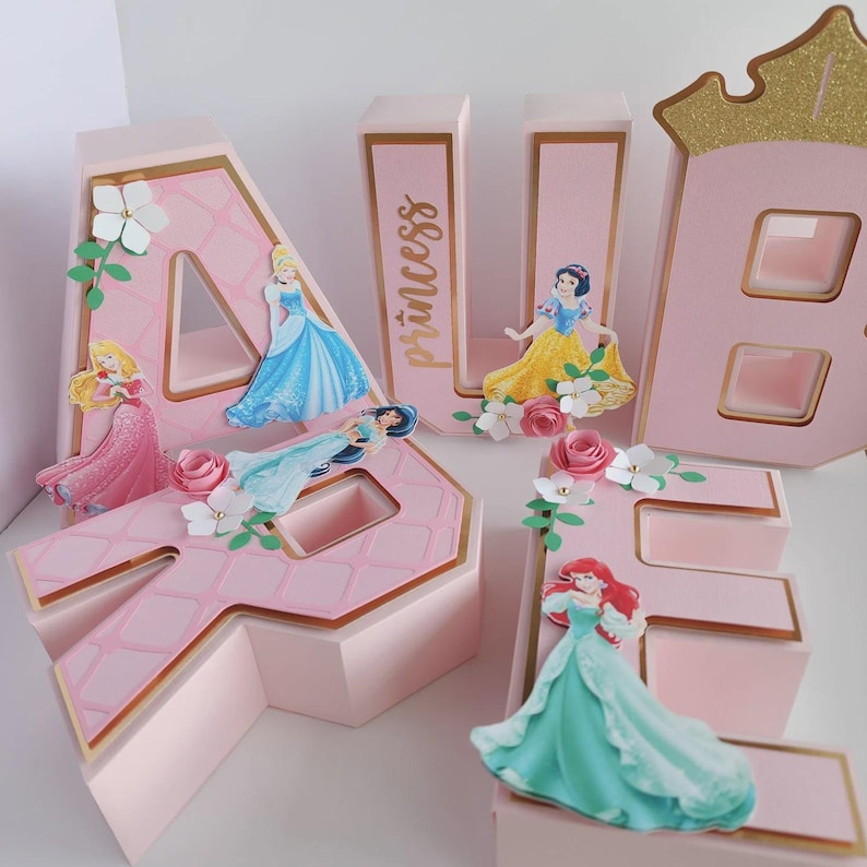 3D Alphabet SVG Templates A-Z | Paper Letters & Numbers (PDF, DXF) image 4