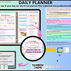 All-in-one Digital Planner: 5000+ Stickers, 86 Templates (PDF Download ...
