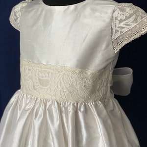 Silk Heirloom First Communion Dress Nikita image 9