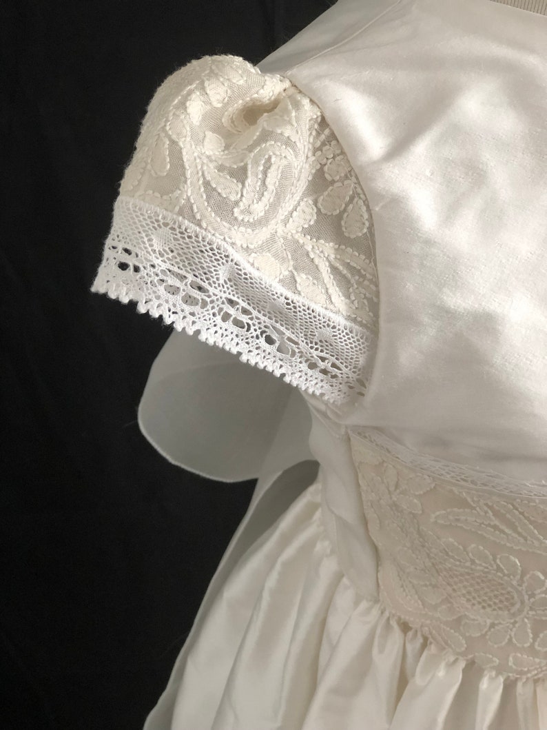 Silk Heirloom First Communion Dress Nikita image 3