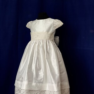 Silk Heirloom First Communion Dress Nikita image 8