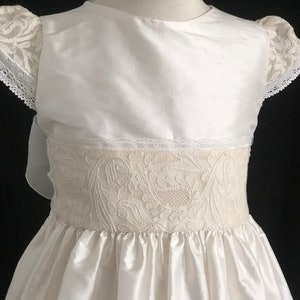 Silk Heirloom First Communion Dress Nikita image 5