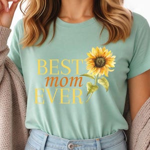 Best Mom Ever Custom T-shirt For Mothers Day Top Seller Customized Mom Gifts