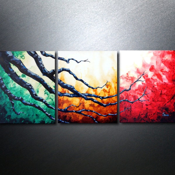 Triptych Wall Art Etsy