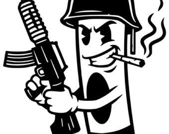 USMC Crayon Rifleman PNG