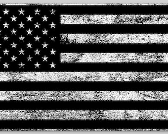 Textured American Flag SVG - High Contrast Patriotic Design
