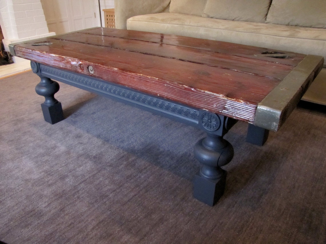SHIP HATCH DOOR Table World War 2 Liberty Ship Antique Etsy