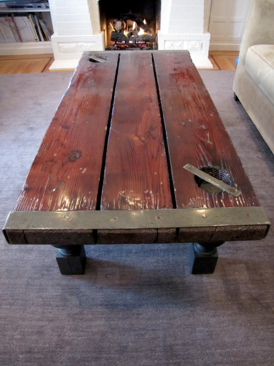 SHIP HATCH DOOR Table World War 2 Liberty Ship Antique Etsy