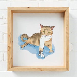 Custom Hand Drawn Ugly Pet Portrait Art Custom Dog Drawing Pet Art Commission Pet Portrait From Photo Badly Drawn Dog Portrait From Photo