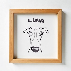 Funny custom pet portrait badly drawn pet portrait ugly pet custom silly pet portrait gift custom funny cat art custom custom bad drawing