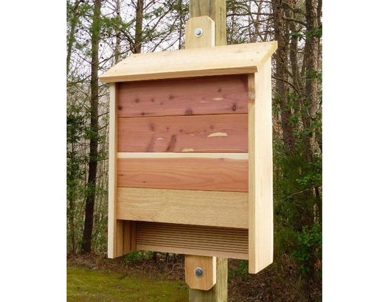 Woodworking Plans Bat House Illustrated with Photos
