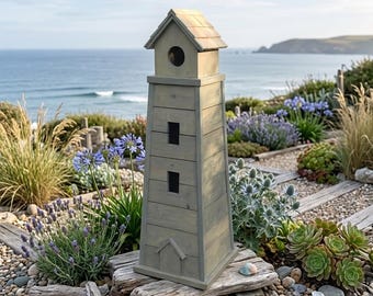 5 ft. Garden Lighthouse. DIY Woodworking Plans (PDF Download)