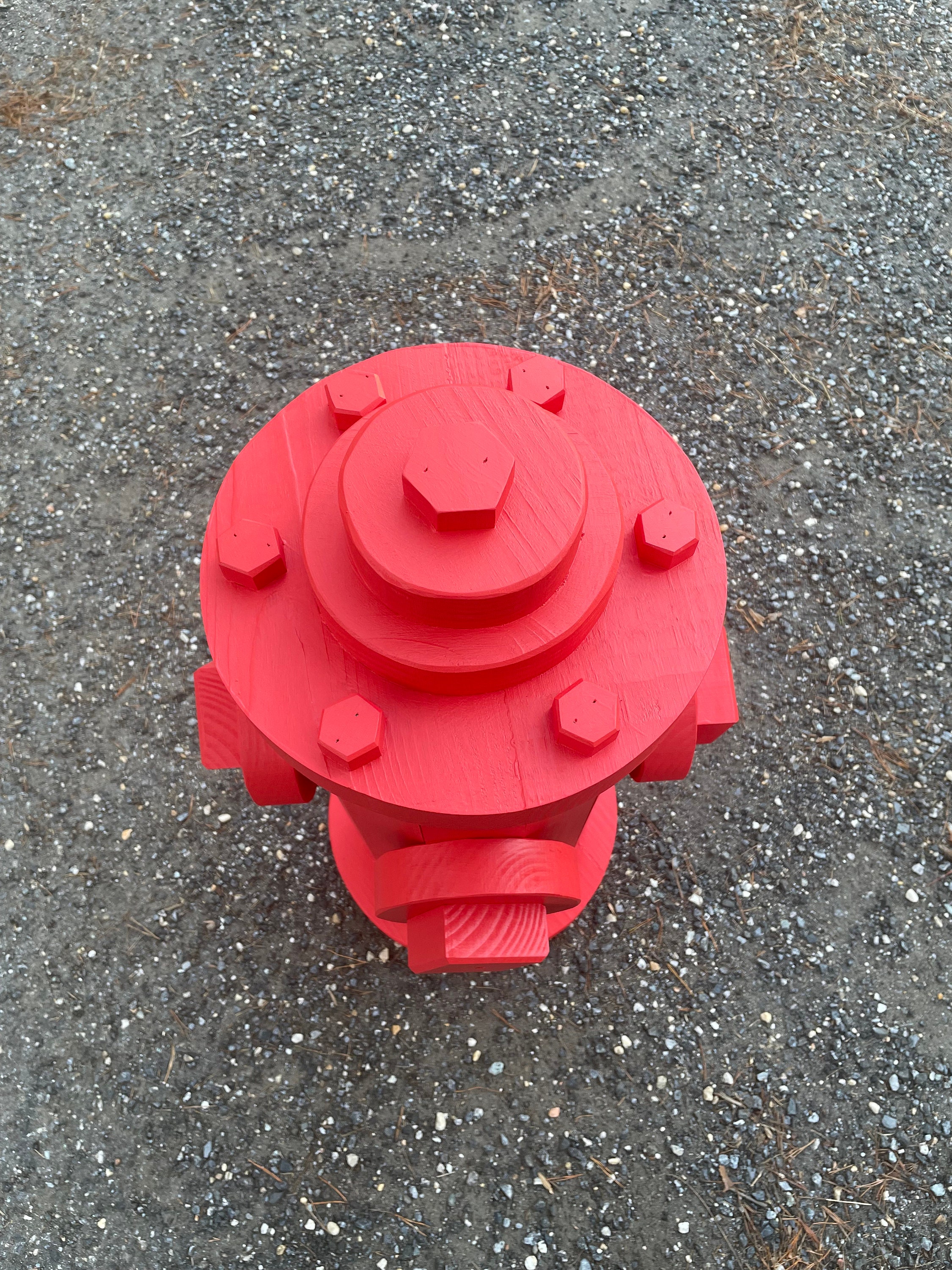 How to Build a Wooden Fire Hydrant. Downloadable Woodworking Plans ...