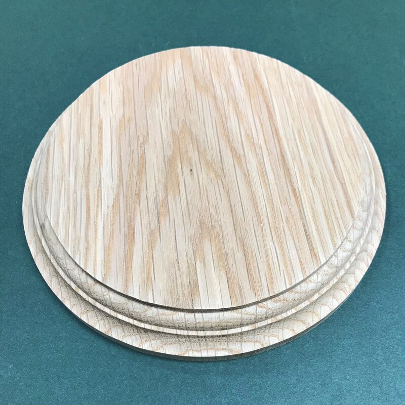 Round Wooden Base - Etsy