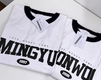 Maglietta Seventeen LOVE MONEY FAME Kpop Carat Shirt World Tour Concert Merch shirt caratland