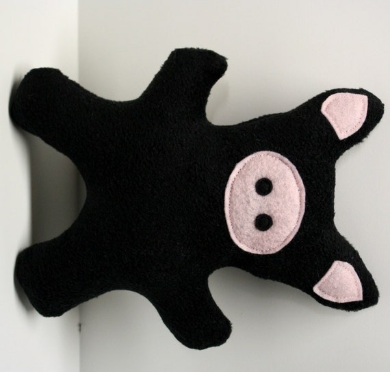 squeaky pig dog toy