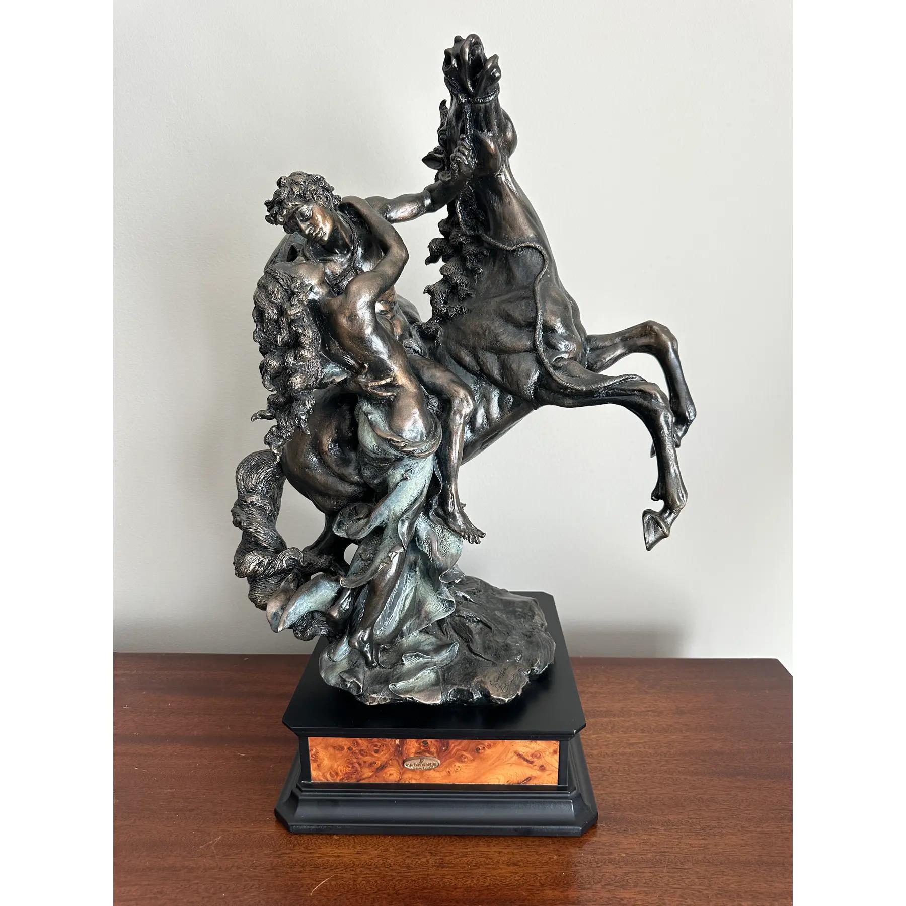 Vintage 1993 Florence Giuseppe Armani the Embrace Lovers & Horse