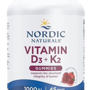 Nordic Naturals Vitamin D3 + K2 Gummies