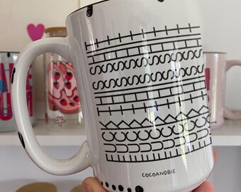 Mug à café illusion d&#39;optique amusante : cadeau subtil et grossier