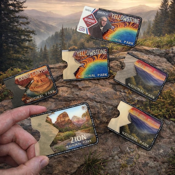 parks card sleeves America the Beautiful National Parks Pass Sleeve  Recollection Project