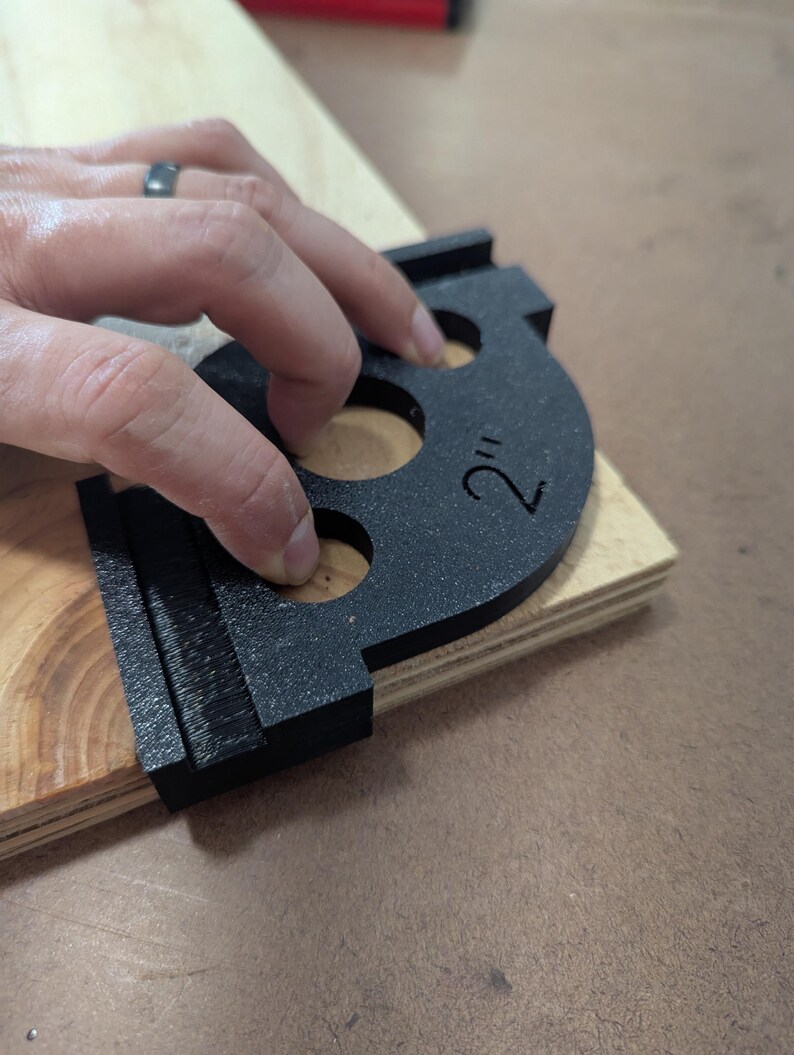 Router Radius Templates: Hand Router & Table Compatible (1/2