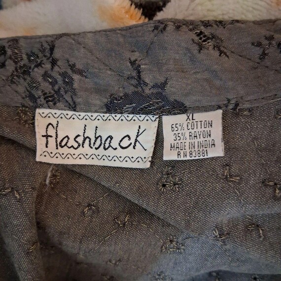 Vintage Patchwork Flashback Velvet Jacket, Size X… - image 4