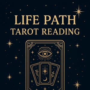 Life Path Tarot Reading | In-Depth 10-Card Spread | Personal Growth & Spiritual Guidance | PDF Report