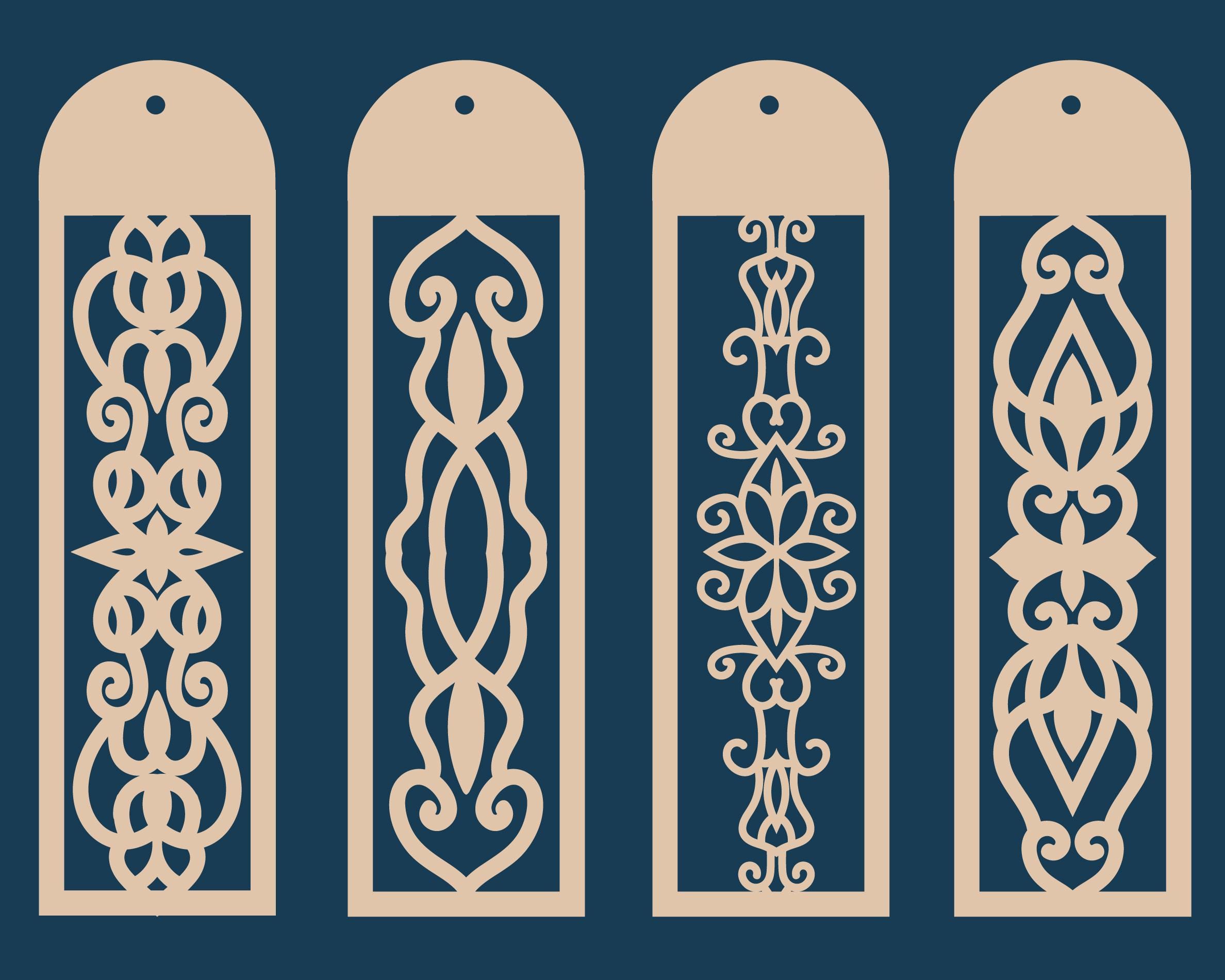 Bookmark Svg Bundle ,bookmark Laser Cut, Laser Cut File, Bookmark Svg ...