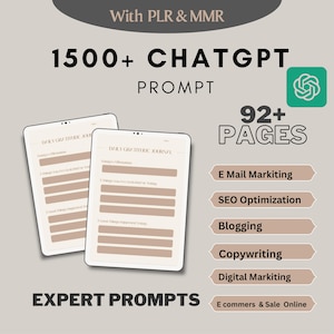 ChatGPT Prompts Bundle for Marketing, Social Media & Business | AI-Powered Automation, Money-Making Strategies | Instant Digital Download