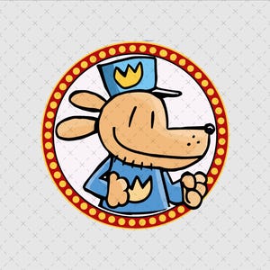 Dogman PNG SVG, Comic, Captain Underpants, Dogman, Petey, Li&#39;l Petey, Sarah Hatoff, Flippy, Chief Clarence Bailey, Grace, Instant Download