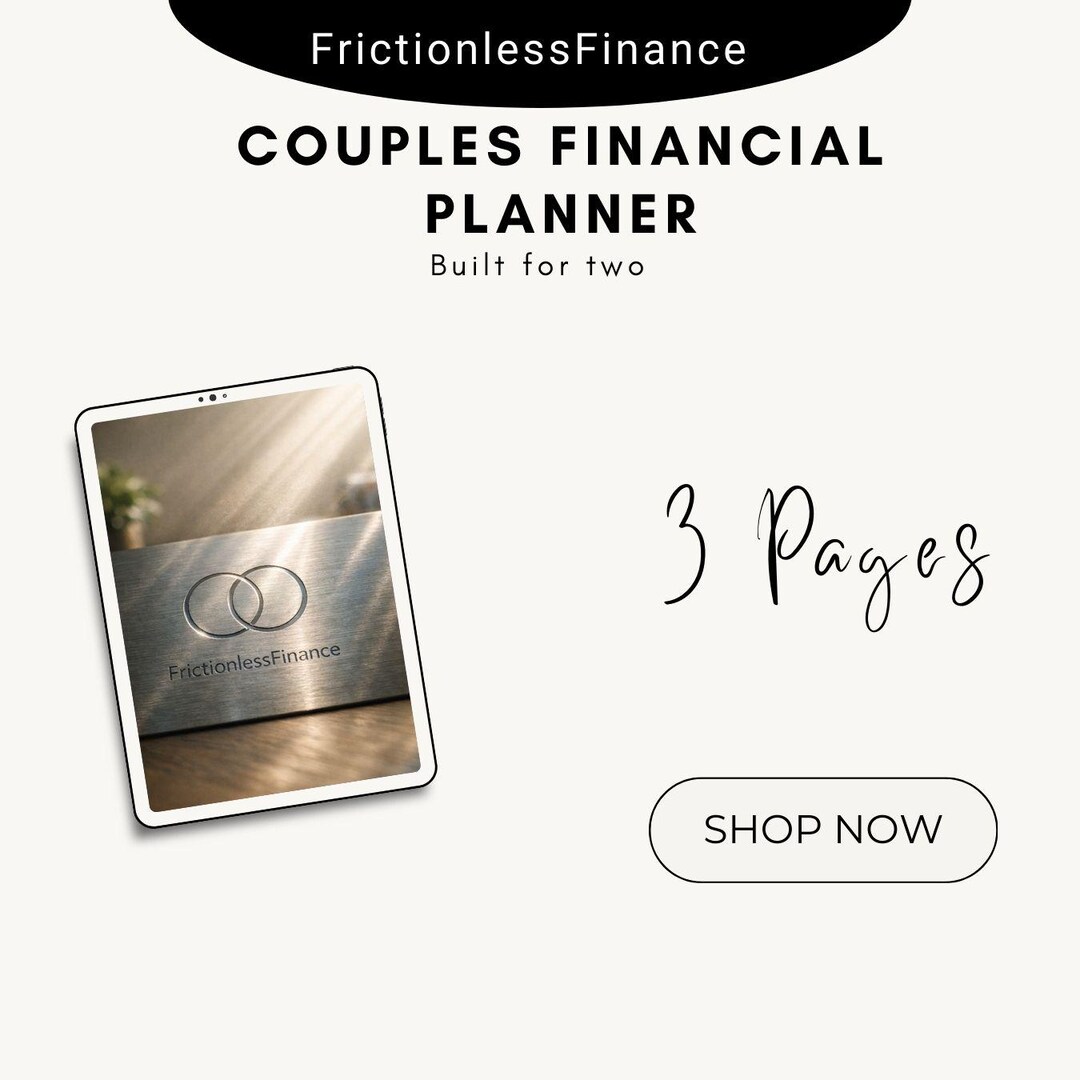 2026 Couples Budget Spreadsheet | Financial Harmony | Monthly Planner ...