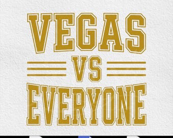 Vegas Vs Everyone, Las Vegas Pride, Nevada Gift, Minimalist Quote, Urban Style Top (PNG SVG Digital Download)