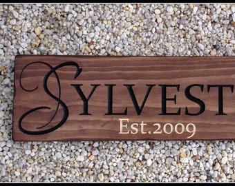 Custom Wood Signs, Carved Wood Signs, Personalized Wood Signs, Last Name Signs, Customized Signs, Rustic Wood Signs, Wooden Name Signs