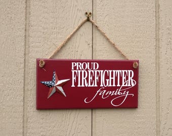 Firefighter gift, Firefighter Dad, Fire Fighter Decor, Fire Fighter Gifts, Fireman Gift, Thin Red Line, Firefighter Wife, Firefighter Sign