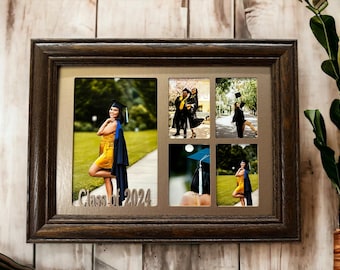 Personalized Graduation Photo Frame for High School Senior | Class of 2026 or Any Year