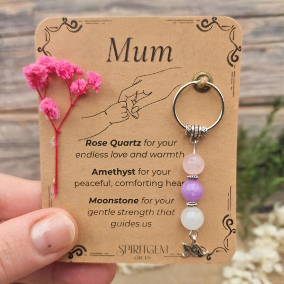 PERSONALISED Mum Gift from Daughter or Son Meaningful Birthday Thank You Keepsake for Mum from Kids to Celebrate Love Support and Strength