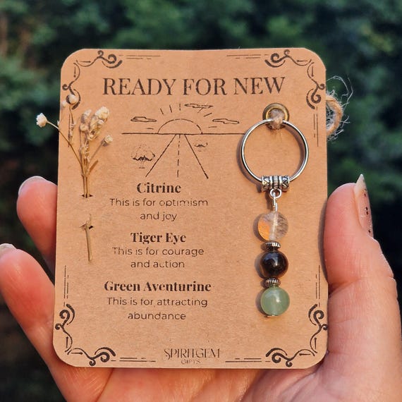 Personalised Ready For New Present, New Job Token, Career Change Charm, Graduation, Success