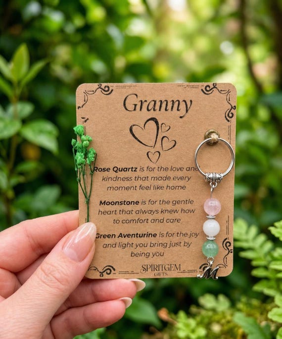 PERSONALISED Granny Gift from Granddaughter or Grandson Meaningful Birthday Present Thank You Keepsake for a Special Granny to Cherish