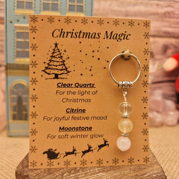 Christmas Magic Crystal Gift · Crystal Pocket Hug · Stocking Filler · Secret Santa · Elf Arrival · Keepsake · Good Luck