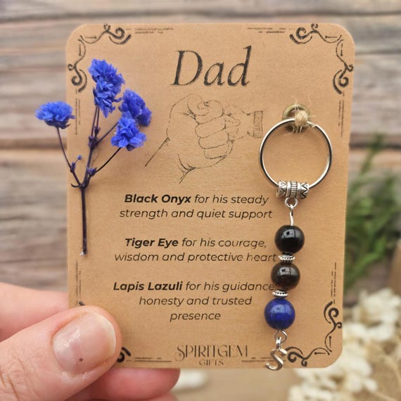 PERSONALISED Dad Gift from Daughter or Son Meaningful Thank You Present for Dad Birthday Keepsake for Father from Kids to Celebrate Support