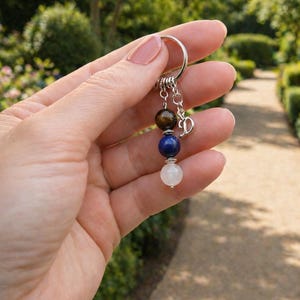 Personalised Next Chapter Keyring, Personalized Crystal Keychain, New Job Gift, Graduation Gift, New Home Gift, Good Luck Gift image 5