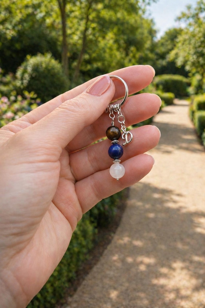 Personalised Next Chapter Keyring, Personalized Crystal Keychain, New Job Gift, Graduation Gift, New Home Gift, Good Luck Gift image 5