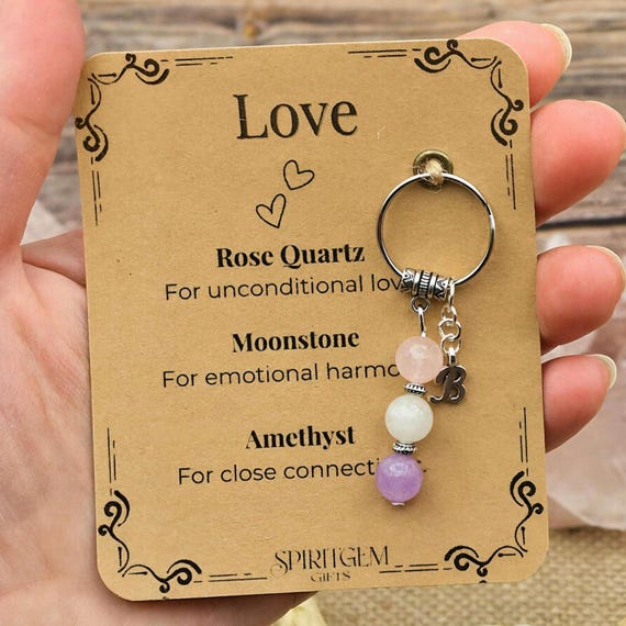 Personalised Love Keyring, Anniversary Gift, Soulmate Connection, Long Distance Token, Girlfriend Wife Present, Romance