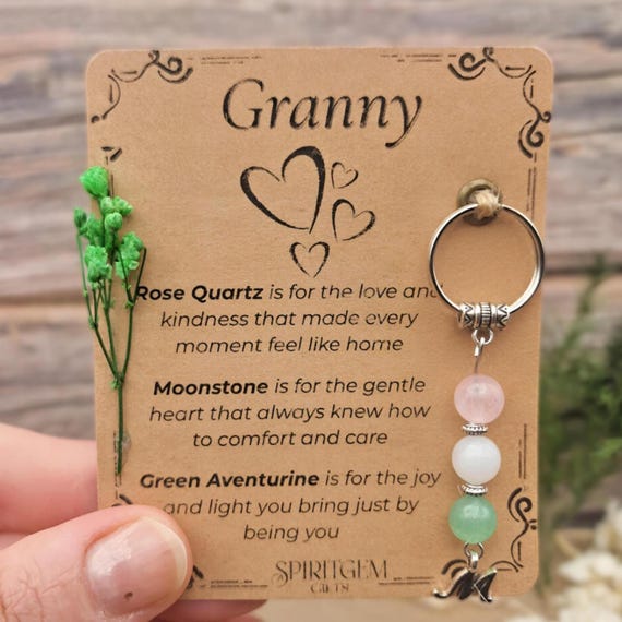 PERSONALISED Granny Gift from Granddaughter or Grandson Meaningful Birthday Present Thank You Keepsake for a Special Granny to Cherish