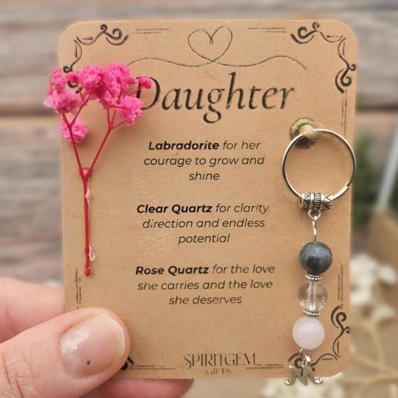 PERSONALISED Daughter Gift from Mum or Dad Meaningful Birthday Present from Parents Keepsake for Her to Celebrate Love Pride and Confidence