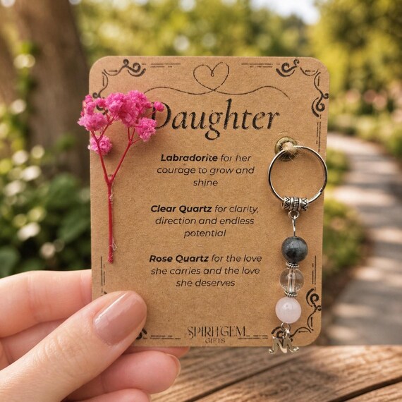 PERSONALISED Daughter Gift from Mum or Dad Meaningful Birthday Present from Parents Keepsake for Her to Celebrate Love Pride and Confidence