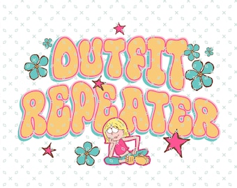 Lizzie McGuire Outfit Repeater PNG, Hey Now SVG, Comedy-TV-Serie (Digitaler Download)