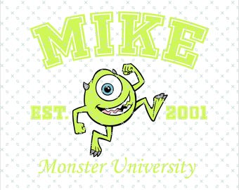Monsters Inc Mike Est. 2001, Monsters University Svg, Family Vacation, Vintage Monsters Sweatshirt, Family Trip Png, Magical Kingdom Svg