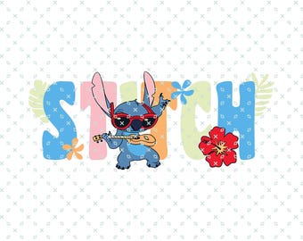 Sommerliche Stimmung Stitch (PNG), Ohana Stitch (PNG), Ohana bedeutet Familie (PNG), Retro Lilo und Stitch (PNG), Magic Kingdom Squad (PNG), Familienausflug (PNG)